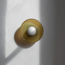 Axyaa Italy Glass Wall Lamp White/Green/Orange for Living Room Bedroom Corridor