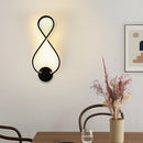 Axyaa Modern Nordic LED Wall Lamp Sconce for Bedroom, Living Room & Aisle