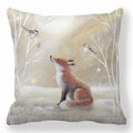 Axyaa Merry Christmas Pillowcase Cushion Cover for Festive Home Decor