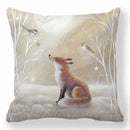Axyaa Merry Christmas Pillowcase Cushion Cover for Festive Home Decor