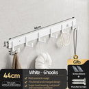 Axyaa Wall Hooks Set for Entryway and Wardrobe - Strong, Convenient Organization Solution