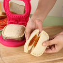 Axyaa Stainless Steel Sandwich Cutter with Hand Guard - Household Toast Bread Mold