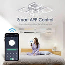 Axyaa Square Ceiling Lamp Modern Chandelier for Bedroom Living Room