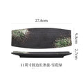 Axyaa Ceramic Sushi Plate Set