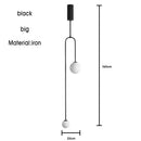 Axyaa Nordic Geometric Chandelier - Minimalist Creative Living Room Bedside Light