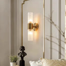 Axyaa Cracked Glass Wall Lamp: Modern Luxury Lighting for Living Room, Bedroom, Hotel