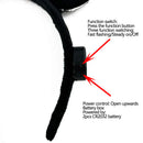 Axyaa Glowing Mouse Ears Christmas Headband - LED Light Costume for Parties