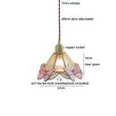 Axyaa Glass LED Pendant Lamp - Industrial Vintage Hanging Lights - Kitchen Dining Living Room