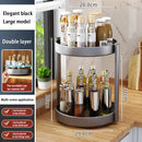 Axyaa Rotating Seasoning Storage Organizer Shelf