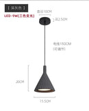 Axyaa Modern Milk Oil Pendant Light for Bedroom Hallway Dining Room