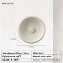 Axyaa Wabi-sabi Wall Lamp: Zen Retro Sconce for Bedroom Homestay Tea Room