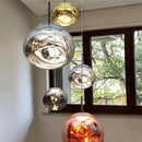 Axyaa Modern Lava Pendant Lights for Loft Staircase Chandeliers in Villa Settings