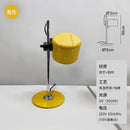 Axyaa Mini Coupe LED Desk Lamp Iron Art Adjustable Bedroom Study Light - Black/White/Red/Yellow