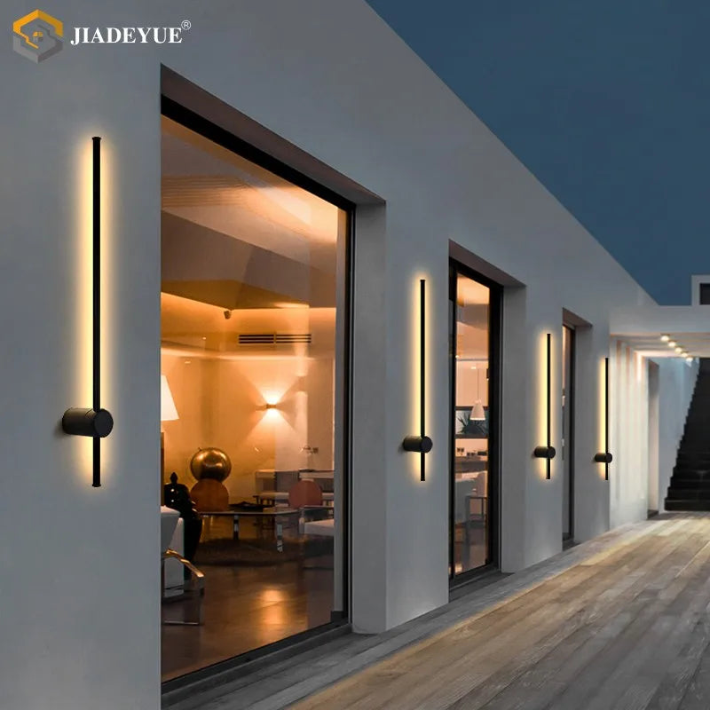 Axyaa Waterproof LED Outdoor Wall Light for Garden and Courtyard