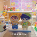 Axyaa Cotton Dolls Display Box: Plush Toy Showcase & Storage Organizer