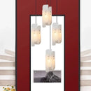 Axyaa Luxury Marble Art Pendant Chandelier for Home and Hospitality Spaces