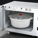 Axyaa Heating Fresh Keeper Box with Lid - Kitchen Bowl for Steamed Bun