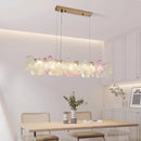 Axyaa French Style Crystal Pendant Lights for Dining Room and Bar Counters