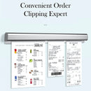 Axyaa Kitchen Order Holder Tab Clip Display Organizer Receipt Bill Hanging Rack