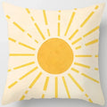Axyaa Floral Leaves Pattern Cushion Cover for Modern Living Room
