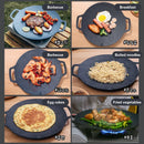 Axya Iron Plate Cassette Furnace Induction Cooker Barbecue Pot Tray