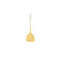 Axyaa Silicone 5-Piece Milk White Yellow Dual Color Kitchenware Set