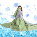 Axyaa Cooling Blanket: Soft Breathable Comforter for Hot Sleepers year-round use