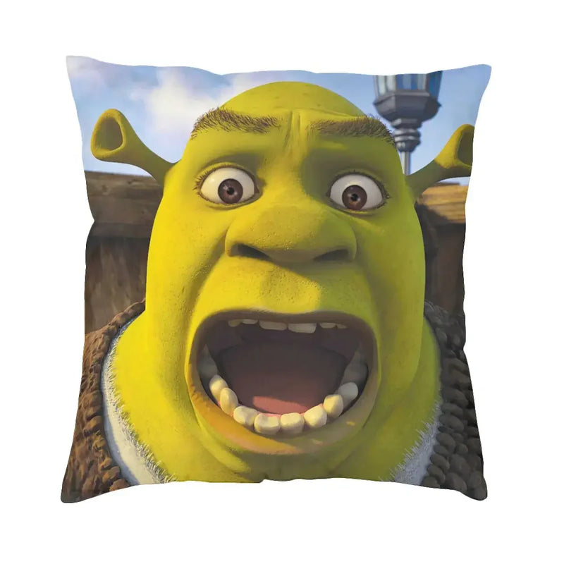 Axyaa Soft Polyester Mona Lisa Pillowcase: Decorative Sofa Cushion Cover