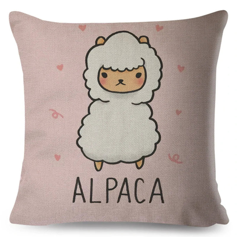 Axyaa Cartoon Cat Cushion Cover 45x45cm