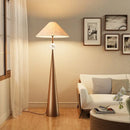 Axyaa Nordic LED Floor Lamp - Modern Minimalist Wabi-Sabi Style for Living Room & Bedroom