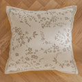 Axyaa Beige Plush Throw Pillow Cover 45X45 - Cojines Decorativos Para Sofa