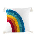 Tufted Rainbow Cushion Cover for Home Decor Axyaa Brand