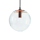 Axyaa Nordic Glass Ball Pendant Lamp Small Chandelier