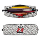 Axyaa Mickey Minnie Pencil Case Pouch for Students - Large Storage Zipper Stationery