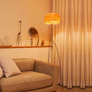 Axyaa Wabi Sabi LED Floor Lamp for Home Decor and Ambient Lighting