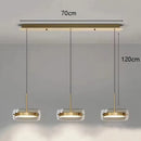 Axyaa LED Ring Pendant Light for Modern Home Decor and Indoor Lighting