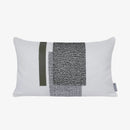 Axyaa Black White Gray Stitching Pillow Sofa Set Luxury Decor Bedroom