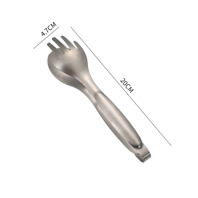 Axyaa Stainless Steel Food Tongs - Non-Slip Cooking Tool for Barbecue, Grilling & Frying
