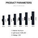 Axyaa Modern LED Aluminum Wall Lamp for Home Décor & Lighting