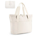 Axyaa Foldable Zipper Tote Bag - Women's Waterproof Shoulder Handbag for Travel & Work