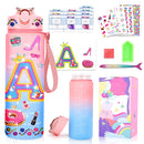 Axyaa Diamond Painting Water Bottle Kit for Girls - Fun Arts and Crafts Gift