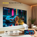 Axyaa HY300 Pro+ 4K 8000 Lumens WiFi Projector with Android14 for Home Theater