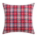 Axyaa Christmas Plaid Cushion Cover for Cheerful Home Decor