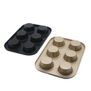 Axyaa Carbon Steel Cake Mold for Baking Variety of Desserts