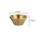 Axyaa Double Layer V-Shaped Stainless Steel Salad Bowl Soup Bowls