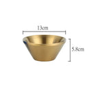 Axyaa Double Layer V-Shaped Stainless Steel Salad Bowl Soup Bowls