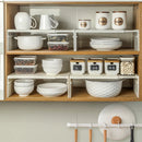 Axyaa Kitchen Storage Rack Countertop Shelf ABS Material Multi-Functional Organization