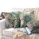 Axyaa Geometric Pattern Plush Pillowcase for Sofa, Custom Sizes Available