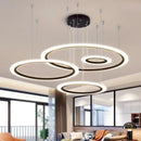Axyaa Modern Living Room Chandelier LED Indoor Lighting Bedroom Decor