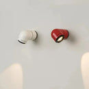 Axyaa Space Age LED Floor Lamp- Red and White Creative Design